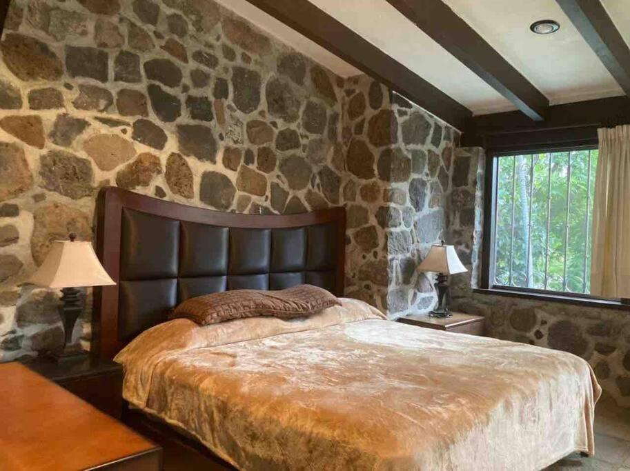 Agradable Casa Rural Con Piscina Privada 야우테펙 외부 사진