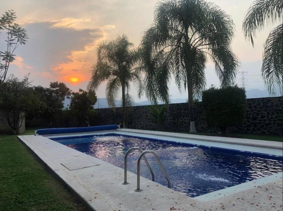 Agradable Casa Rural Con Piscina Privada 야우테펙 외부 사진